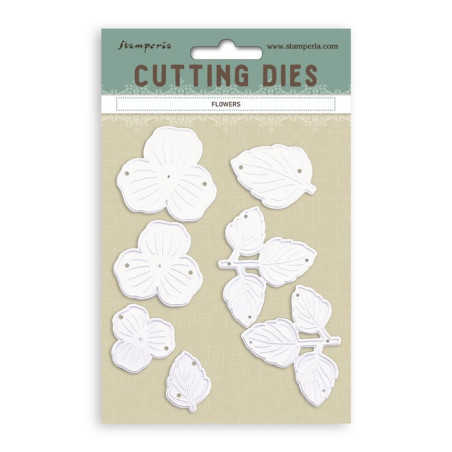 Stamperia Flowers A6 Cutting Dies