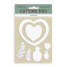 Stamperia Wooden Heart A6 Cutting Dies