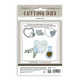 Stamperia Wooden Heart A6 Cutting Dies