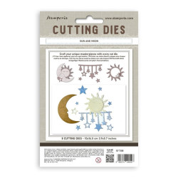 Stamperia Sun and Moon A6 Cutting Dies