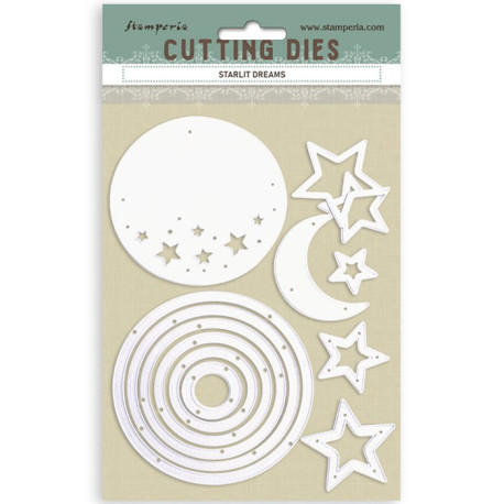 Stamperia Starlit Dreams A5 Cutting Dies