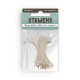 Stamperia Stamens 8cm White 100pz