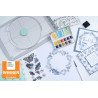 Sizzix Stencil & Stamp Tool Accessory Stamp & Spin Tool 666614