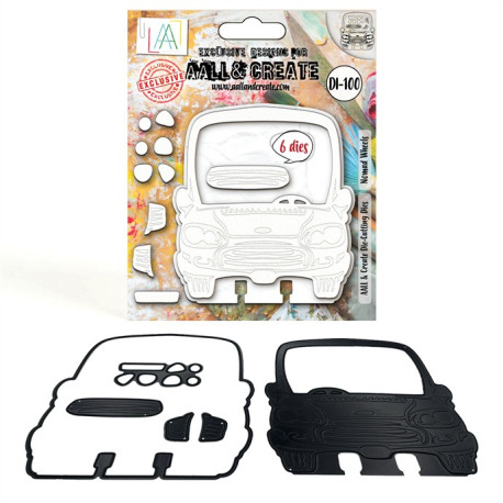Aall&Create Cutting Dies Nomad Wheels 100