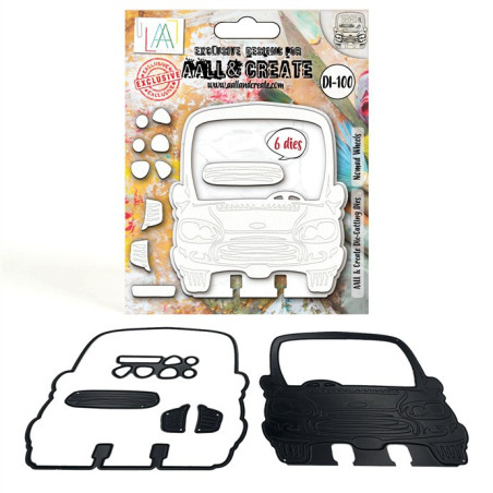Aall&Create Cutting Dies Nomad Wheels 100