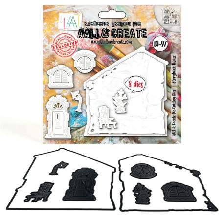 Aall&Create Cutting Dies Storybook House 097