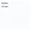 Cartoncino effetto LINO WHITE 240 gms 30x30cm