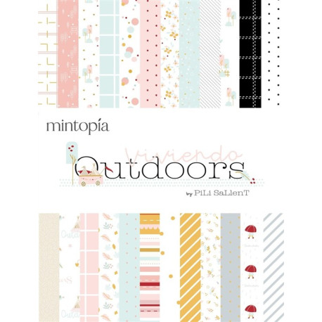 Mintopia Outdoors by Pili Sallent Pad 6x8