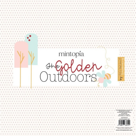 Mintopia CARTE BASICHE con FOIL Outdoors by Pili Sallent 30x30cm
