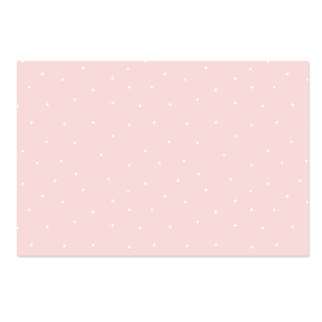 Tela Rivestimento ROSA PASTELLO con PUNTINI BIANCHI 35x50cm