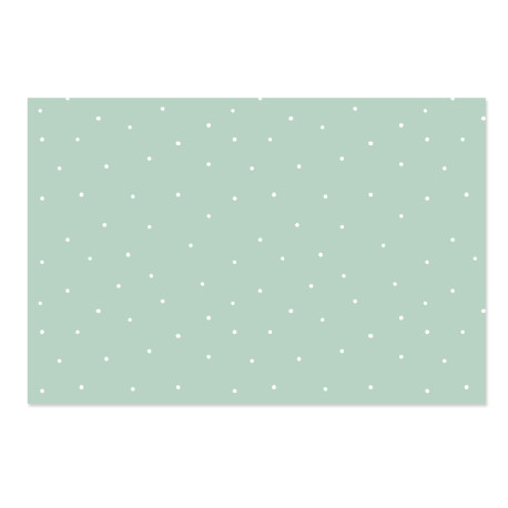 Tela Rivestimento MENTA con PUNTINI BIANCHI 35x50cm