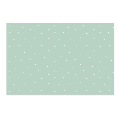 Tela Rivestimento MENTA con PUNTINI BIANCHI 35x50cm