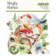 Simple Stories Simple Vintage Woodlands Floral Bits & Pieces 33pz