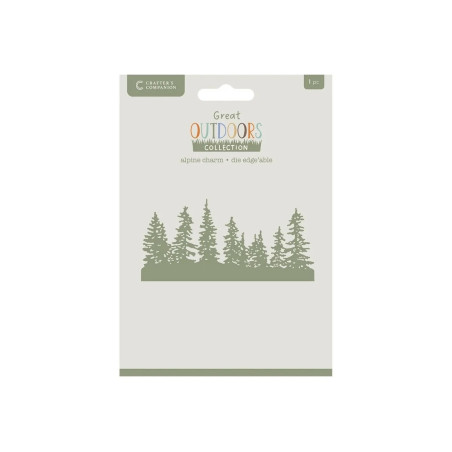 Crafter's Companion The Great Outdoors Metal Die Edge'able Alpine Charm