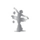 Crafter's Companion Silhouette Metal Die/Stamp/Stencil Set Beauty in Every Step