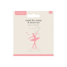 Crafter's Companion Silhouette Metal Die/Stamp/Stencil Set Beauty in Every Step