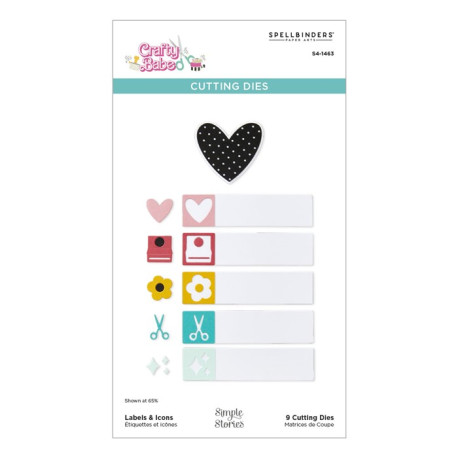 Spellbinders Labels & Icons Etched Dies
