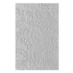 Spellbinders Floral Fans 3D Embossing Folder