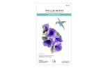 Spellbinders Petunia and Hummingbird Etched Dies