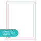 Spellbinders Journal Grid Registration BetterPress Plate