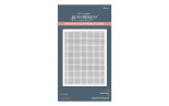 Spellbinders Journal Grid Registration BetterPress Plate