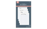 Spellbinders Journal Grid Registration BetterPress Plate