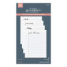 Spellbinders Take Note Registration BetterPress Plate
