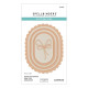 Spellbinders Scallop and Stitched Edge Ovals Etched Dies