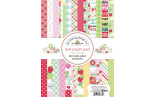 Doodlebug Design Berry Sweet Paper Pad 6x8