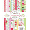 Doodlebug Design Berry Sweet Paper Pad 6x8