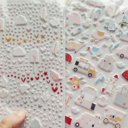 Mintopia Puffy Stickers FIGURE Outdoors by Pili Sallent
