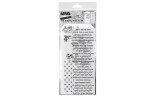 Stampers Anonymous Mixed Media 13 Tim Holtz Clear Stamp and Stencil