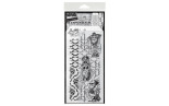 Stampers Anonymous Mixed Media 26 Tim Holtz Clear Stamp and Stencil