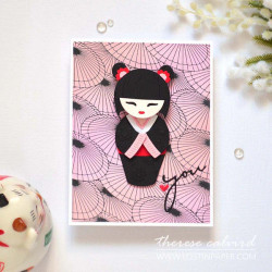 Spellbinders Parasols BetterPress Plate