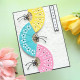 Spellbinders Floral Fans 3D Embossing Folder