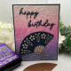 Spellbinders Floral Fans 3D Embossing Folder