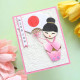 Spellbinders Kokeshi Dolls Etched Dies