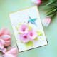 Spellbinders Petunia and Hummingbird Etched Dies