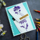 Spellbinders Journal Grid Registration BetterPress Plate