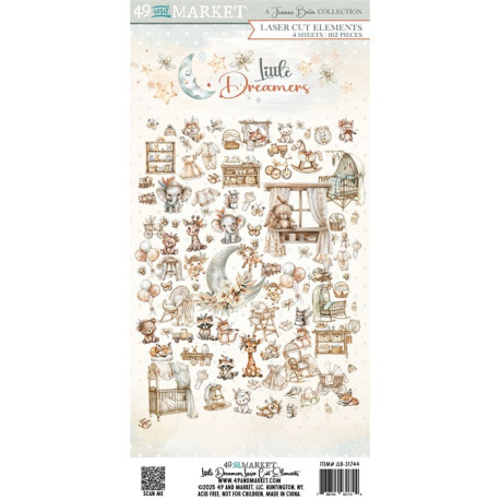 49 and Market Little Dreamer Laser Cut Elements 102pz