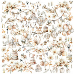 49 and Market Little Celebrations Laser Cut Elements 126pz