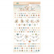 49 and Market Little Dreamer / Little Celebrations Epoxy Stickers 143pz