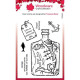 Woodware Craft Collection Shipwreck Bottle Clear Stamps