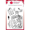 Woodware Craft Collection Shipwreck Bottle Clear Stamps