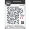Sizzix 3D Texture Fades by Tim Holtz A5 Botanical Large 666888