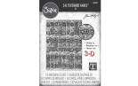 Sizzix 3D Texture Fades by Tim Holtz A5 Typewriter Large 666885