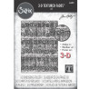 Sizzix 3D Texture Fades by Tim Holtz A5 Typewriter Large 666885