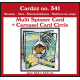 Crealies Cardzz Dies No. 341 Multi Spinner + Carousel Card Circle