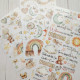 49 and Market Little Dreamer Rub-On Transfer Set 3 fogli