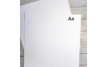 Foglio Carta Martellata Bianca A4 Premium Collection 300 gsm